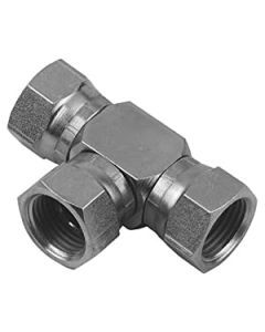 1/8" Inch 6-L M12 X 1.5 Swivel Tee EVT