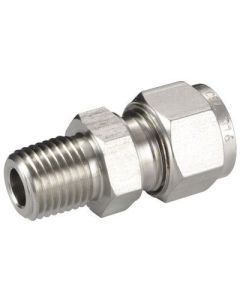 1/8" Inch 6-L Parallel Male Stud Coupling GE M12 X 1.5 Stud