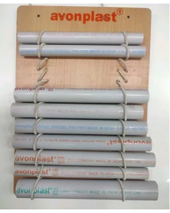 16mm OD 13mm ID 3m Length Medium ISI Rigid PVC Pipe  avonplast ® 