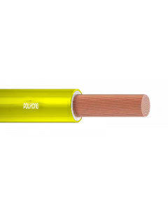 10 Sq.mm Flexible Cables For - 1100 Volts -Single Core-Yellow