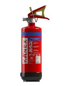 KANEX 2kg ABC Type Fire Extinguisher MAP 50 for Comprehensive Fire Safety