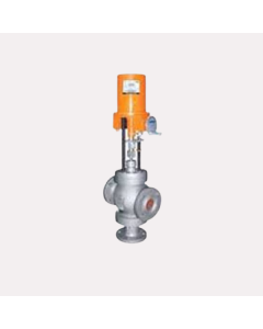 Cast Carbon Steel Motorised Operated Control Valve - Flanged End 150# | 2 / 3 Way - Prime