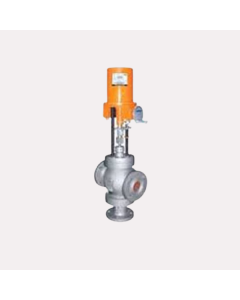 Cast Carbon Steel Control Valve (Pneumatic) Flanged Ends 150# -2 Way-25 mm