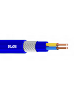10 Sq.mm Flexible Cables For - 1100 Volts -Four Core-Blue