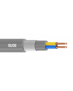 10 Sq.mm Flexible Cables For - 1100 Volts -Four Core-Gray
