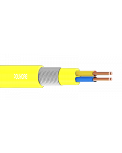 10 Sq.mm Flexible Cables For - 1100 Volts -Four Core-Yellow