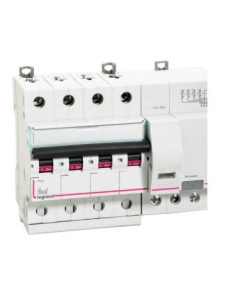 DX3 AC  RCBO 4 pole 415 V, AC Type  100mA 16 A - Legrand - 411370