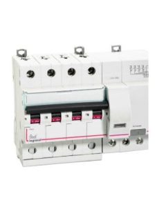 DX3 AC  RCBO 4 pole 415 V, AC Type  100mA 40 A  - Legrand - 411373