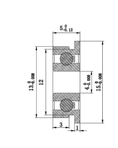 624ZZ Radial Ball Bearing