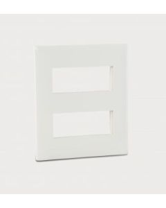 (4x2) Module white plates with frame - Mylinc