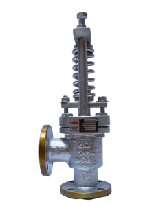 Angle Safety Valve Cast Carbon Steel Flanged Ends - Prime