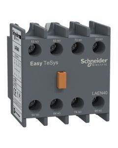 Schneider LAEN40 ( 4NO ) Auxillary Contact Blocks "E' Series