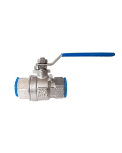 Two Piece  SS 304  Ball Valve Screwed  Size 15mm To 50mm Lever Type UPC