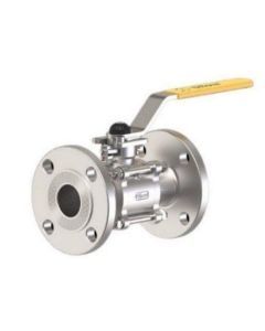65MM 3 Pcs Ball Valve With Rotary Pneumatic Actuator (Single Acting) Flanged CF8 BCPC9ABFIV0 - AS100ANB14V0 - C4277V0 - Uflow