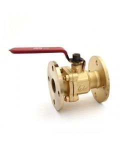 Bronze Ball Valve Flanged Ends, Full Bore, Two Piece Design-FV-502-40mm