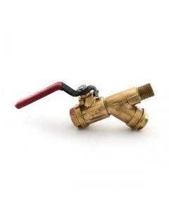 Bronze Ball Valve with 'Y'-Type Strainer Screwed Ends, One Piece Design-FV-506-15mm
