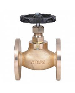 Bronze Globe Steam Stop Valve Flanged Ends as per BS-10 Table "F'-AV-202A
