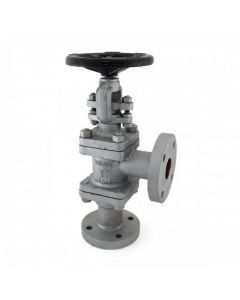 Cast Carbon Steel Accessible Feed Check Valve Flanged Ends, Right Angle Type AV-282 