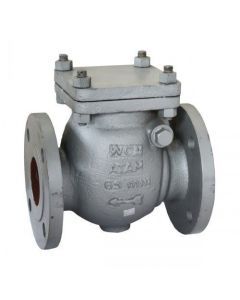 Cast Carbon Steel Swing Check Valve Flanged Ends as per Class-150-AV-290-50mm