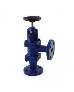 Cast Iron Accessible Feed Check Valve (Straight Inlet/Curved Inlet) Flanged Ends-AV-258-25mm