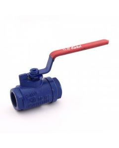 Cast Iron Ball Valve Screwed Ends, Full Bore, Two Piece Design- FV-503