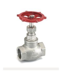 Cast Stainless Steel Globe Valve No.4,Screwed Female BSP Parallel Threads, PN-16 -IC-40-15mm