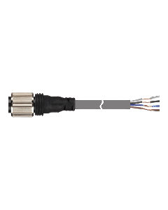 Autonics Make Socket Type Connector Cable , Female 4-pin, DC 4-wire type,M12 [CID4-3R]