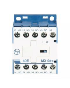  L&T MX0 40E (4NO) AC coil Control Relay (Auxillary Contactors) 