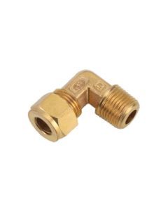 3/4"x3/4" PBI Connector Elbow Male Ass. (1N + 1S) Brass Compression Fitting