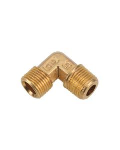 8mmx1/2" PBI Connector Elbow Male Brass Fittings