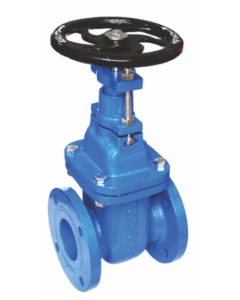 D.I Sluice Valve Flanged Ends Stem OF SS (AISI 410), G.M. WORKING PARTS-Rising Spindle-1.6-350mm