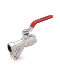 Forged Brass Ball Valve With 'Y' Strainer FBV4 - SANT Valves