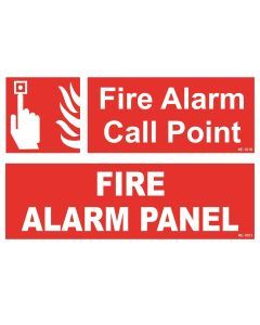 FIRE ALARM CALL POINT (09 No.) & FIRE ALARM PANEL sign board (01 No.)