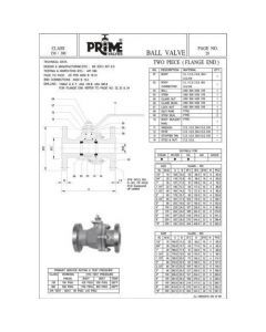 Flanged Ends Cast Iron Ball Valve -Flanged Ends-Two Piece-80mm
