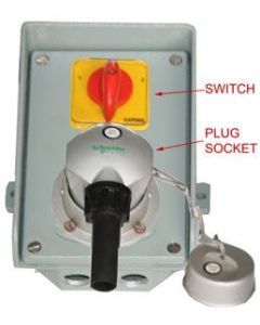 Aluminium Plug Socket Box 155X110X90MM HZ02