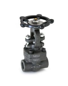 Forged Steel Gate Valve Reduced Bore, Class 800, Screwed Ends (IBR Approved) FSV-1A - Sant Valve