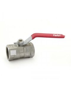 Investment Casting (CF-8) Stainless Steel Ball Valve Screwed Ends with Reduced Bore, One Piece Design-FV-511-15mm