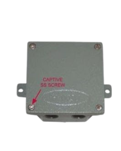 Aluminium Junction Box with Canopy 100MM X 100MM X 65MM LM-6 W.P HA04