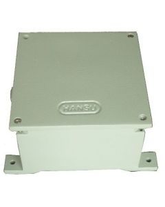 Aluminium Junction Box With Canopy 160X160X110MM LM-6 W.P HA10