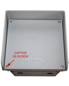 Aluminium Junction Box 155X110X90MM LM-6 W.P HA48