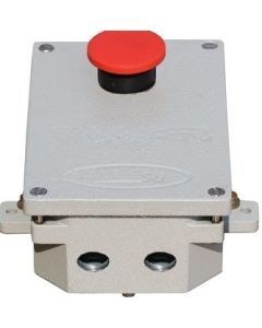 Aluminium Stop Push Button Station 150X100X65MM LM-6 HC09