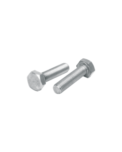 3/4" Full Threaded Hex Head Bolt AISI 202-BSW 1083 (Pack of 100 Pcs)
