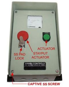 FRP Hot Moulded Push Button Station (Start/Stop) 270X175X135MM HG10