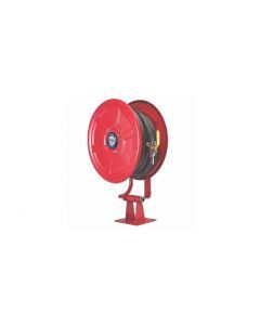  MS Heavy Swining Hose Reel Drum With 30 MTR Thermoplast Hose Pipe Type II ISI with-PVC Shut Off NOZZLE (SF 801) - Swati