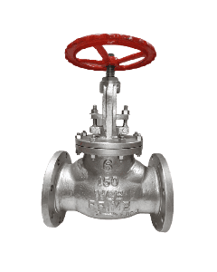 250mm Cast Carbon Steel Globe Valves IBR Flanged Ends 300# Prime 