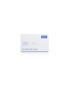 One Sided Chip Card Hid Proximity Access Cards 2000CGGSN | ISO - ICLASS 16K Card