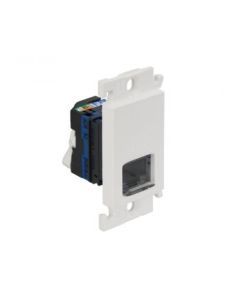 RJ45 socket cat 6 with shutter - 1 module - Mylinc