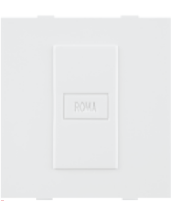 Blank Plate Dura (20) - ROMA Classic  - ROMA Classic White