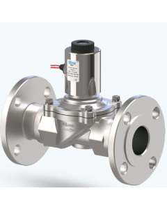 25mm Flanged Semilift Ptfe Diaphragm Operated Solenoid Valve For Steam - MCB403BNEV0 - Uflow