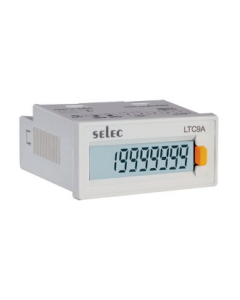 Selec Make Hour meter with contact input, battery powered [LT945A-C]